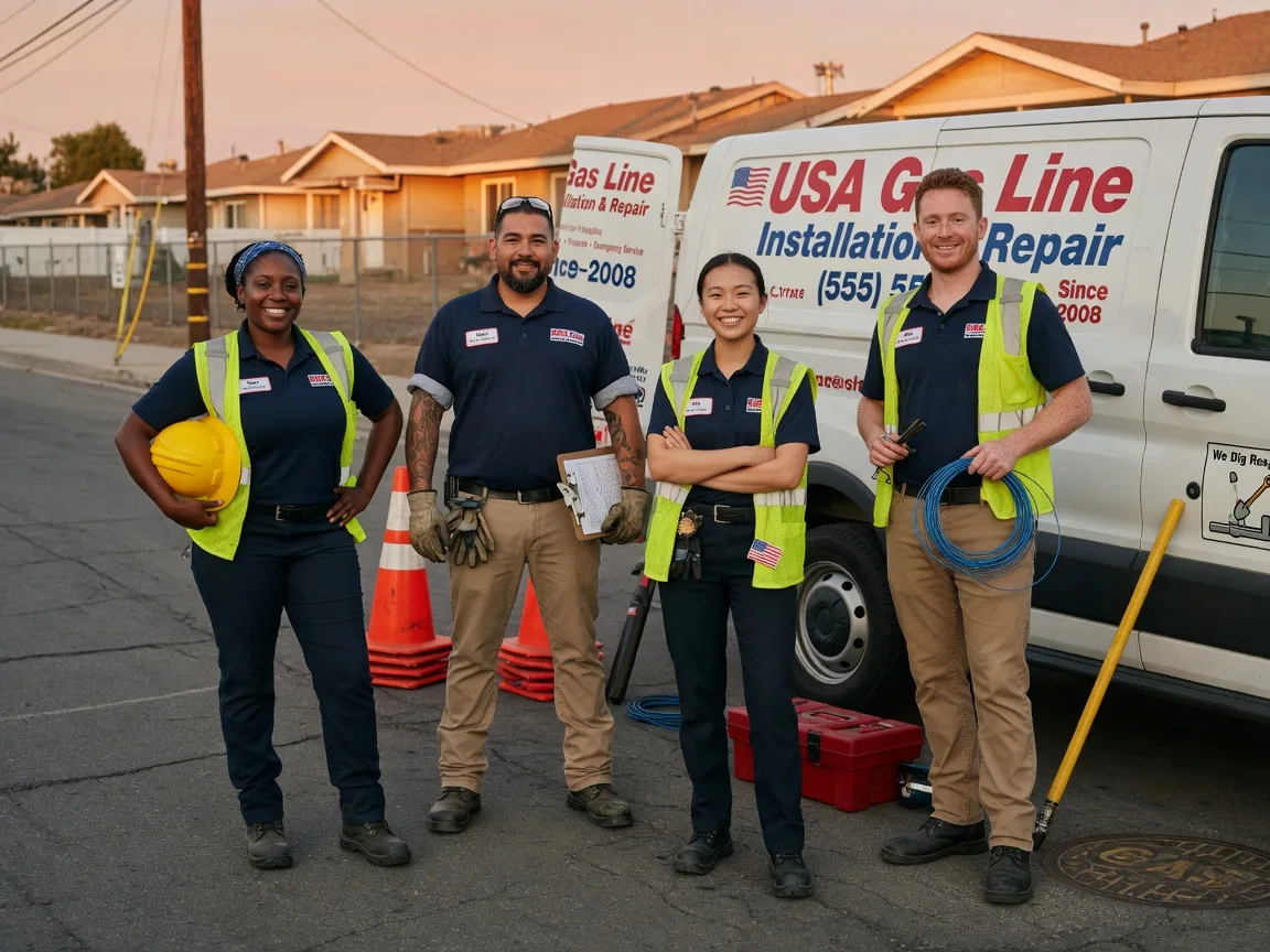Gas Line Installation company in Cresbard, SD